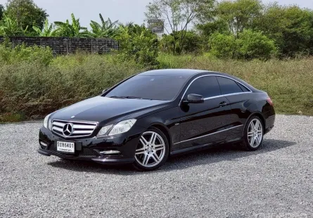 MERCEDES-BENZ E200 CGI Coupe AMG (W207) 7G-Tronic+ ปี 2012 หรูหรา ทรงสปอร์ต เกียร์ใหม่ ประหยัดขึ้น
