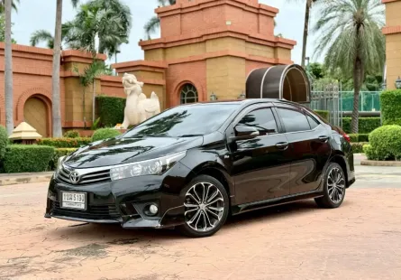 2014 Toyota COROLLA 1.8 ESPORT รถเก๋ง 4 ประตู รถบ้านมือเดียว ไมล์น้อย 
