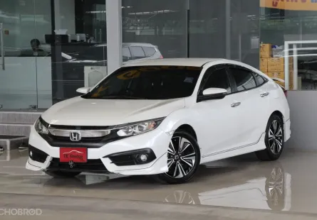 Honda CIVIC 1.5 Turbo ปี 2017 รถบ้านมือเดียว ใช้น้อยเข้าศูนย์ตลอด สวยเดิมทั้งคัน ยางดอกเต็ม ฟรีดาวน์