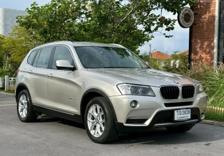 BMW X3 2.0 xDrive20d ปี 2012 รถสวยพร้อมใช้งาน ไมล์แท้ รถคุณหมอ 