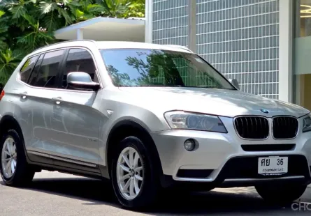 2012 BMW X3 2.0 xDrive20d SUV เจ้าของขายเอง รถสวย ไมล์แท้ 