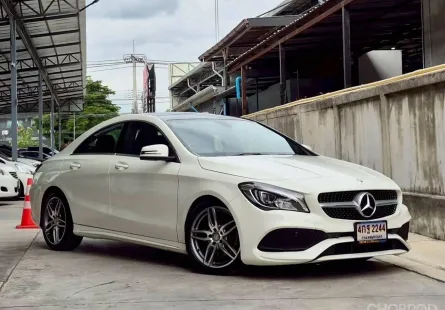 2017 Mercedes-Benz CLA-Class 2.0 CLA250 AMG รถเก๋ง 4 ประตู รถบ้านแท้ ไมล์น้อย 