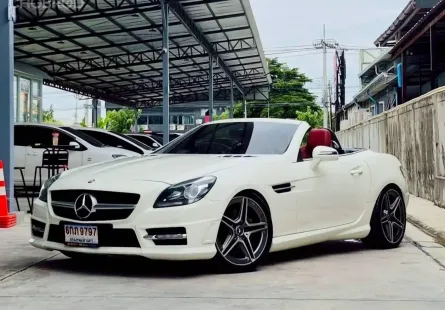 2012 Mercedes-Benz SLK-Class 2.0 SLK200 AMG รถเปิดประทุน รถสวย ไมล์แท้  