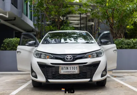 Toyota Yaris 1.2G 2019 ขาว มือเดียวไม่เคยแต่ง ตัวท๊อปสุด Airbag 7 ใบ