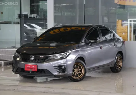 Honda CITY 1.0 RS ปี 2022 ไมล์แท้1x,xxxโล รถบ้านมือเดียว เข้าศูนย์ตลอด เดิมทั้งคัน ออกรถ0บาท