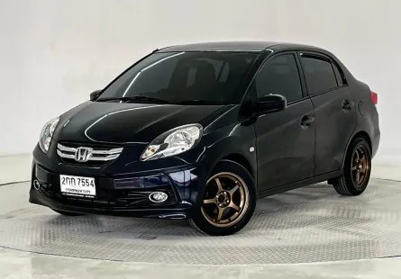 Honda Brio Amaze 1.2 V เกียร์ออโต้ ปี 2013 ผ่อนเริ่มต้น 3,*** บาท