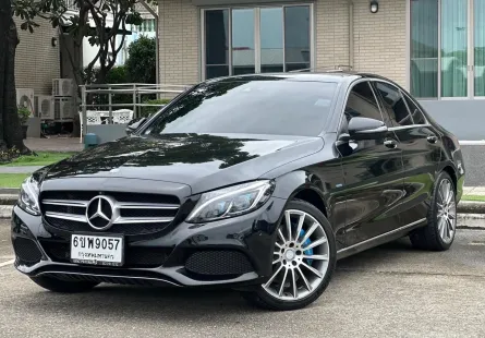 Mercedes-Benz C-Class C350e 2017 รถสวย ประวัติศูนย์ ไมล์น้อย มือเดียวป้ายแดง 