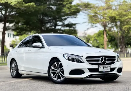 Mercedes-Benz C-Class C200 W205 ปี 2016 รถสวย ไมล์น้อย มือเดียว ประวัติครบ 