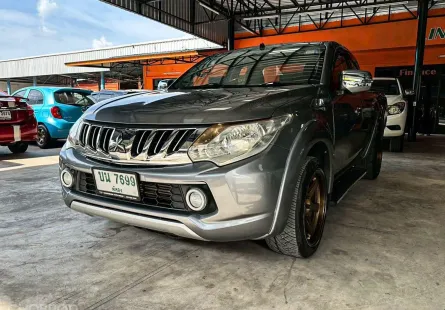 Mitsubishi Triton All New Mega Cab 2.4 GLS Plus เกียร์ธรรมดา ปี 2015 ผ่อนเริ่มต้น 4,*** บาท