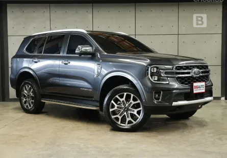 2023 Ford EVEREST 2.0 Titanium+ 4WD SUV BI-TURBO AT ไมล์แท้ 7 หมื่น Warranty 5 ปี 150,000 KM B4804