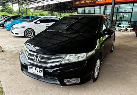 Honda City 1.5 V เกียร์ออโต้ ปี 2012 ผ่อนเริ่มต้น 3,*** บาท