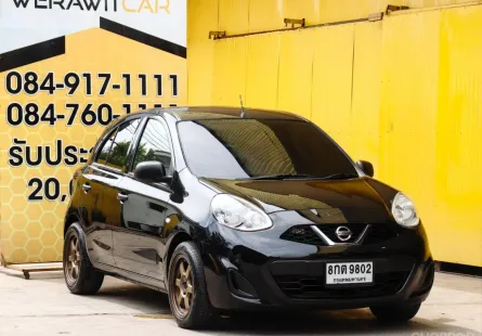 Nissan March 1.2 S Hatchback ปี 2019 เครื่อง เบนซิน เกียร์ ธรรมดา รถสวย สภาพใหม่