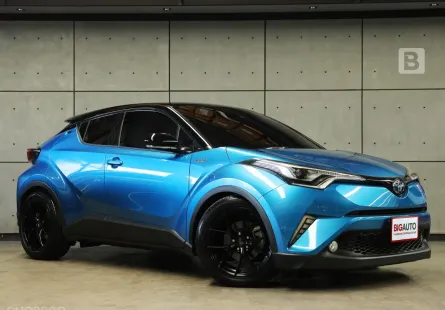 2018 Toyota C-HR 1.8 HV Hi SUV AT ไมล์แท้ รุ่น TOP สุด รถมือแรกจากป้ายแดง MODEL MINORCHANGE B2331