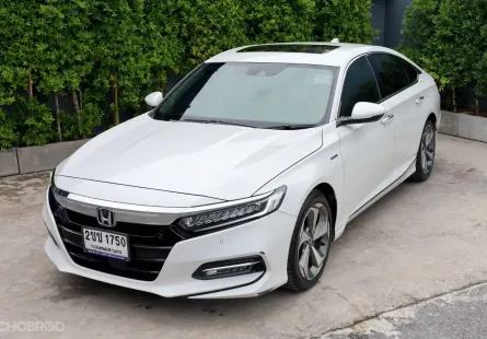  Honda Accord 2.0 Hybrid TECH 2021 การันตรีไมล์แท้ ไม่มีอุบัติเหตุชนหนัก รถออกป้ายแดง เจ้าของมือเดีย