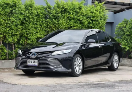 Toyota Camry 2.5 HV 2020 การันตรีไมล์แท้ ไม่มีอุบัติเหตุชนหนัก รถออกป้ายแดง เจ้าของมือเดียว