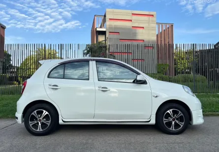 Nissan March 1.2 V ปี 2011 รถบ้านมือเดียว ไมล์น้อย ไม่เคยชน รับรองสภาพดีจริง พร้อมใช้จริง
