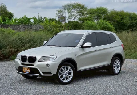 BMW X3 xDrive20d Highline [F25] ปี 2013 SUV สุดหรู ขับสนุก ประหยัด ดูแลถึง เซอร์วิสศูนย์ทุกระยะ