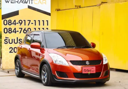 Suzuki Swift 1.2 GL Hatchback Two Tone ปี 2014 เครื่องเบนซิน Auto รถสวย ตัวถังบางเดิมทั้งคัน