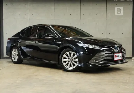 2019 Toyota CAMRY 2.5 Hybrid Premium Sedan AT ไมล์แท้ รถมือเเรกจากป้ายเเดง (FULL OPTION) B1472