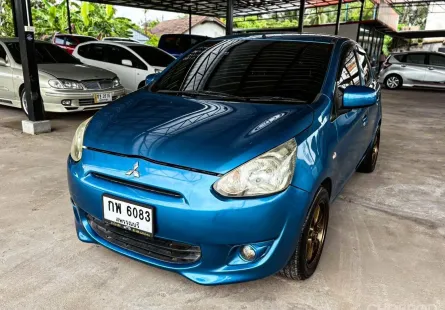 Mitsubishi Mirage 1.2 GLX เกียร์ออโต้ ปี 2012 ผ่อนเริ่มต้น 2,*** บาท