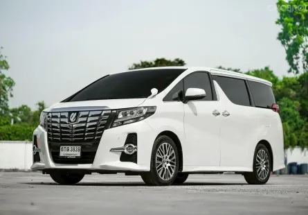 New !! Toyota Alphard SC ปี 2016 รถมือเดียวป้ายแดง สภาพสวยมาก ออฟชั่นครบ ๆ