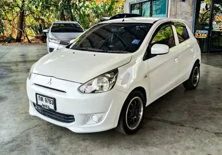 Mitsubishi Mirage 1.2 GLX ออโต้ ปี 2013 ผ่อนเริ่มต้น 2,*** บาท