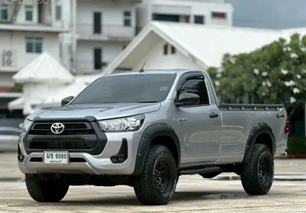 Toyota Revo Standard Cab 2.8 Entry 4wd เกียร์ธรรมดา 6MT ปี 2023 สีเทา