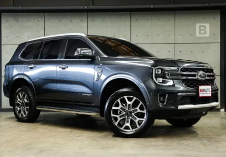 2023 Ford EVEREST 2.0 Titanium+ 4WD SUV BI-TURBO AT ไมล์แท้ 3 หมื่น Warranty5 ปี 150,000KM B8177