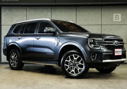 2023 Ford EVEREST 2.0 Titanium+ 4WD SUV BI-TURBO AT ไมล์แท้ 2 หมื่น Warranty5 ปี 150,000KM B3527