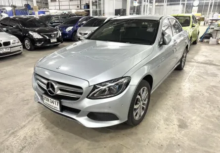 ขายรถ Benz C350e W205 Plug In Hybrid ปี 2017 สีเทา