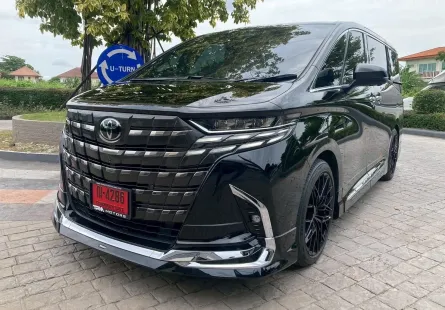 2024 Toyota ALPHARD 2.5 Z รถตู้/MPV รถสภาพดี มีประกัน ไมล์น้อย 