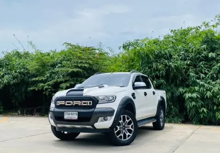FORD RANGER 2.2 DOUBLE CAB HI XLT MT 2018 รถบ้าน มือเดียว สภาพดี