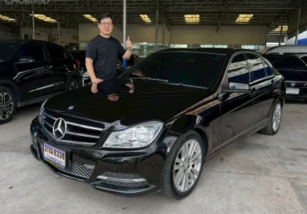 Benz C220d W204 2.2 ดีเซล ปี 2014 สีดำ Auto FullOption 