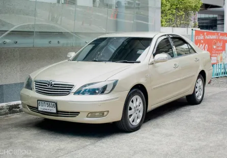 2002 TOYOTA CAMRY 2.4 Q รถไม่เคยชนหนัก พลิกคว่ำ น้ำท่วม รถดูแลรักษาดี ขับดีเยี่ยม พร้อมใช้ในทันที