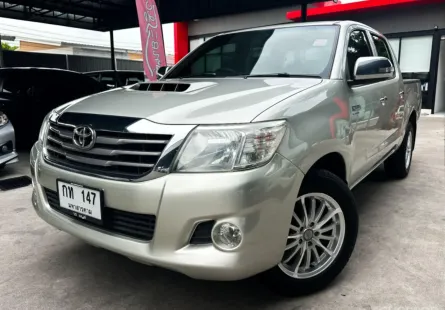 2013 Toyota HILUX VIGO 2.5 CHAMP DOUBLE CAB (ปี 11-15) Champ E Double Cab Pickup