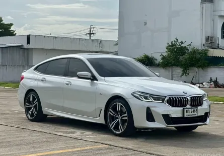 BMW 6 Series 630i Gran Turismo 2023 ไมล์น้อยเพียง 8,000 กม. มือเดียวป้ายแดง 