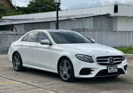 2019 Mercedes-Benz E-Class 2.0 E350e รถเก๋ง 4 ประตู รถบ้านแท้ ไมล์น้อย เจ้าของขายเอง  