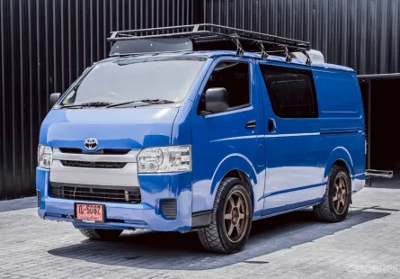 2018 Toyota HIACE 3.0 D4D รถตู้/VAN รถสวย ไมล์น้อย 