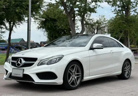 2014 Mercedes-Benz E-Class 2.0 E200 CGI รถเก๋ง 2 ประตู รถสภาพดี มีประกัน ไมล์น้อยสุด ในตลาด มือเดียว