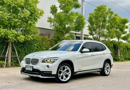 2014 BMW X1 1.5 sDrive18i SUV ออกรถง่าย รถสวย ไมล์แท้ ประวัติศูนย์ 