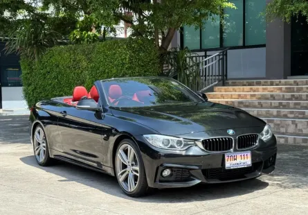 2016 BMW 420I MSPORT CABRIOLET รถออกศูนย์ BMW THAILAND ประวัติ SERVICE ครบ รถไม่เคยมีอุบัติเหตุครับ