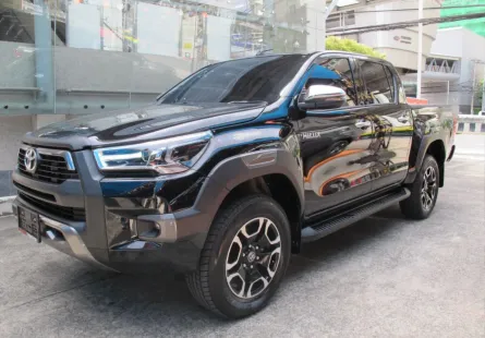 2025 TOYOTA REVO DOUBBLECAB 2.4 MID PRERUNNER เกียร์ธรรมดา สีดำ วิ่งน้อย 776 กม. สภาพป้ายแดงใหม่มาก