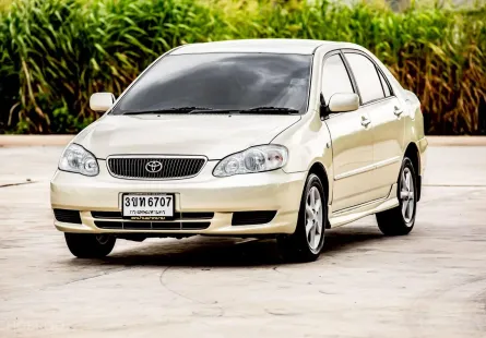 2003 Toyota COROLLA 1.6 รถเก๋ง 4 ประตู 