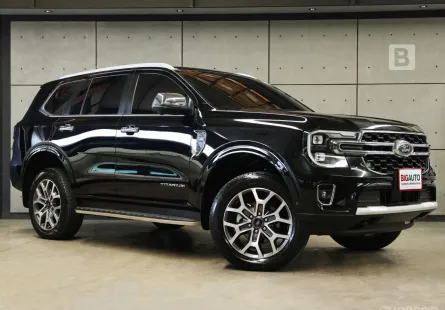 2023 Ford EVEREST 2.0 Titanium+ 4WD SUV BI-TURBO AT ไมล์แท้ 3 หมื่น Warranty 5 ปี 150,000 KM B4807