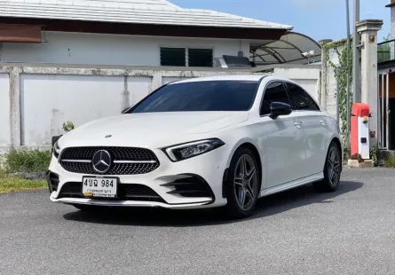 2020 Mercedes-Benz A-Class 1.3 A200 รถเก๋ง 4 ประตู รถสภาพดี มีประกัน ไมล์น้อย มือเดียวป้ายแดง 