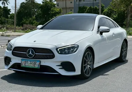 2022 Mercedes-Benz E-Class 2.0 E200 Coupe รถเก๋ง 2 ประตู เจ้าของขายเอง รถสวย ไมล์แท้  