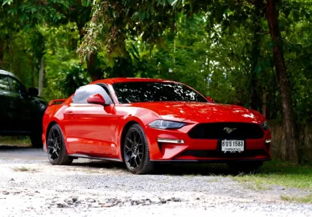 2019 Ford Mustang 2.3 EcoBoost รถเก๋ง 2 ประตู ไมล์น้อย มือเดียวป้ายแดง  