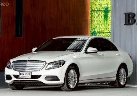 2016 Mercedes-Benz C-Class 2.1 Blue TEC HYBRID รถเก๋ง 4 ประตู รถบ้านแท้