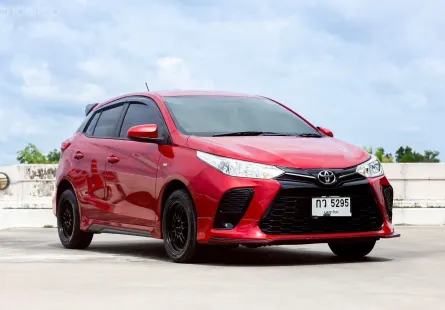 Toyota Yaris 1.2 Entry 2022 สีแดงสวย พร้อมใช้งาน