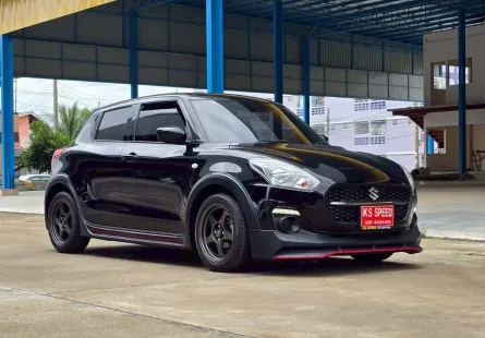 Suzuki Swift 1.2GL Plus สีดำ เกียร์ออโต้ ปี2021 ฟรีดาวน์